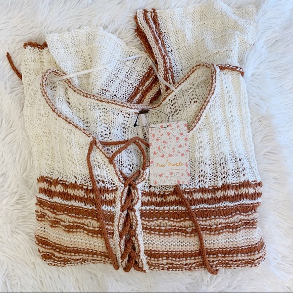 New Free People Boho Top NWT Medium - Picture 9 of 11